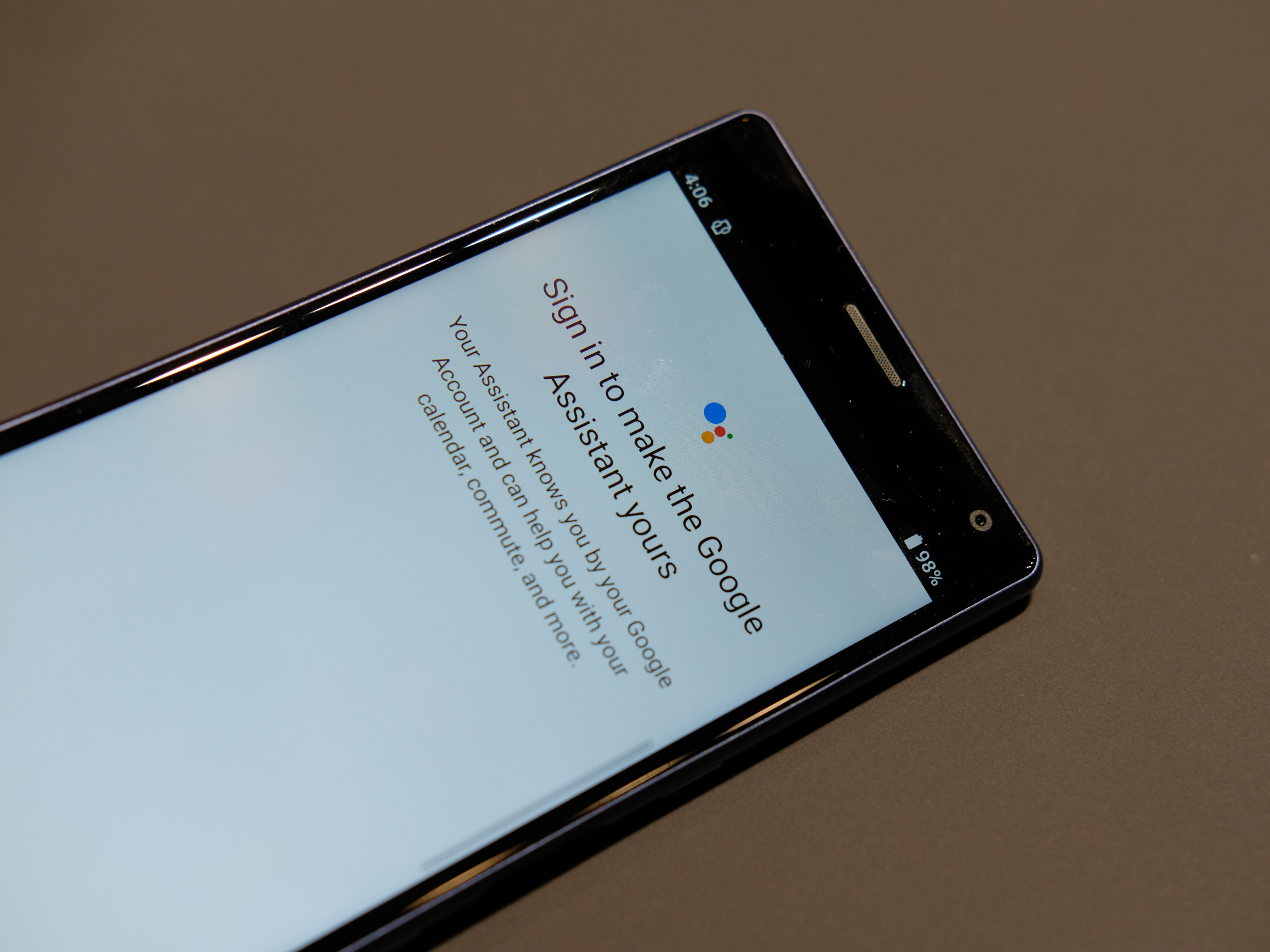 Display: Wide and sleek