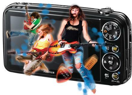 Fujifilm W3 shoots HD 3D