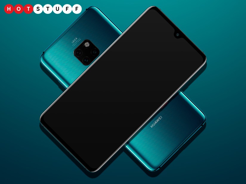 6.5in Huawei Mate 20 is a big phone with a small notch