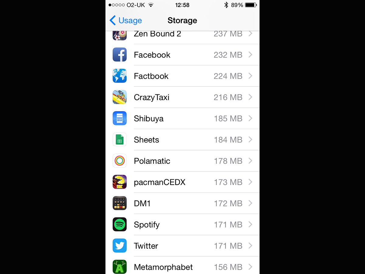 How to regain GB on your iOS device