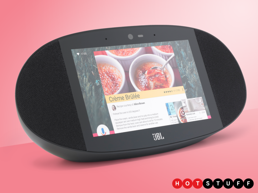 The JBL Link View smart speaker gives Google Assistant a screen