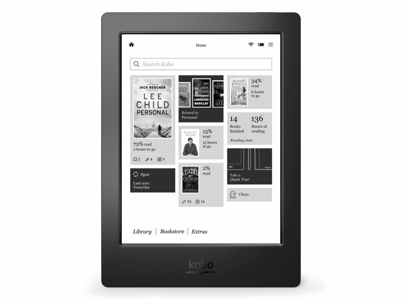 Read ebooks in the bath with the waterproof Kobo Aura H2O