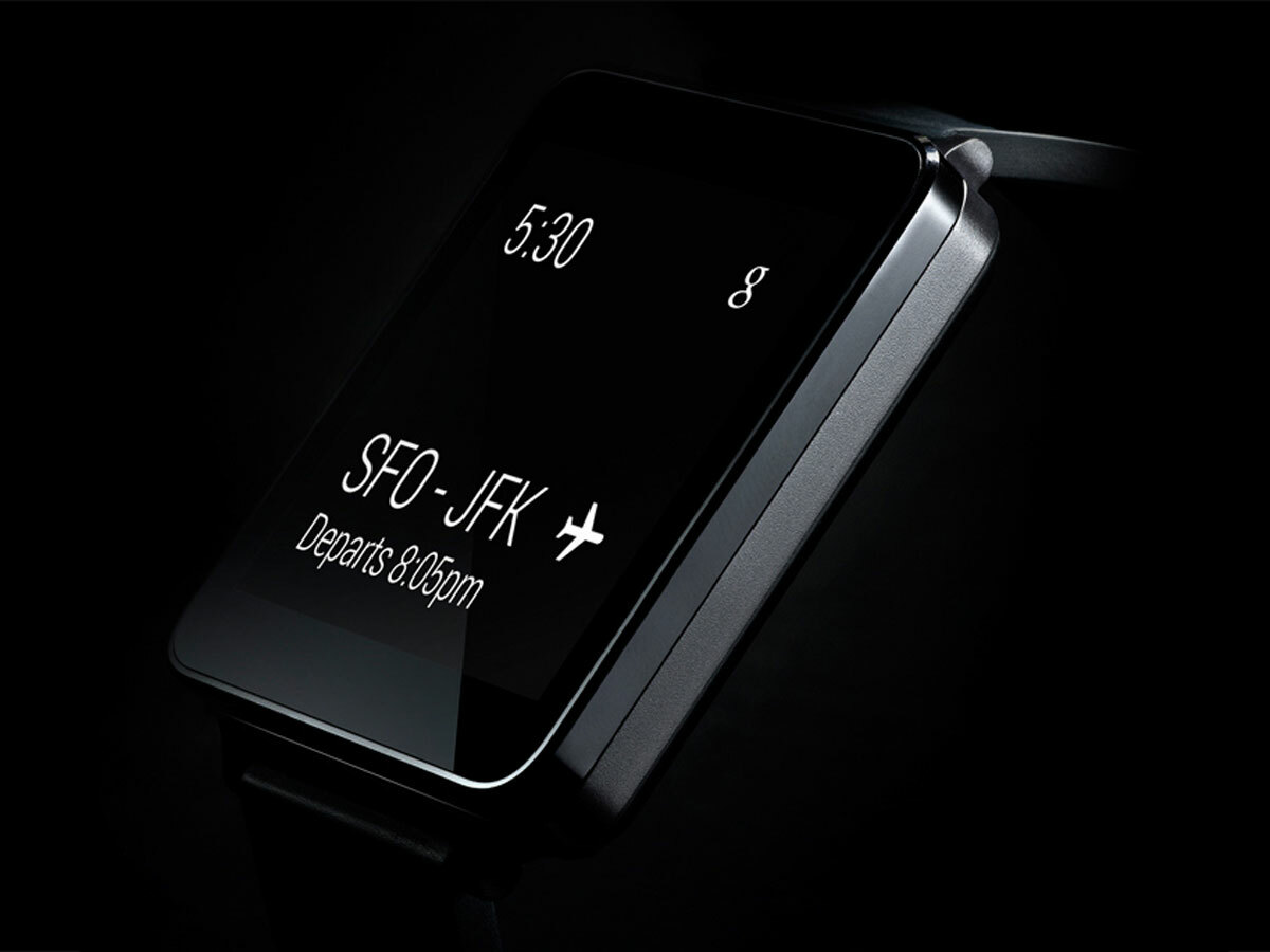LG G Watch, the first Android Wear watch