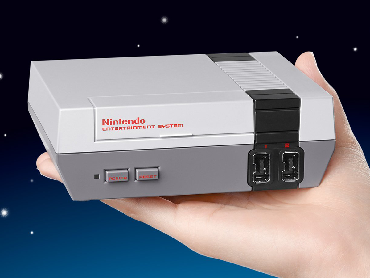 8) Mini versions of classic consoles