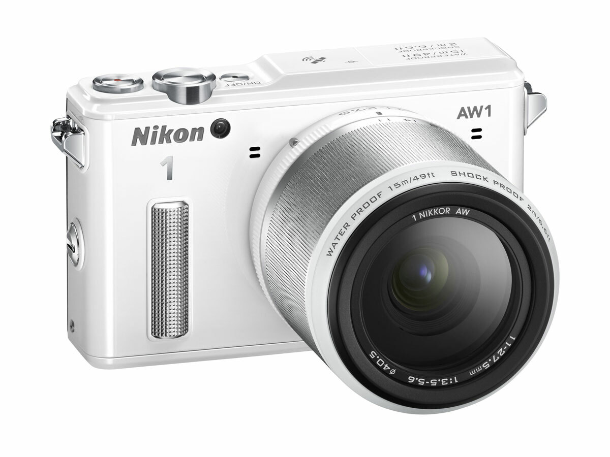 Nikon AW1 in white