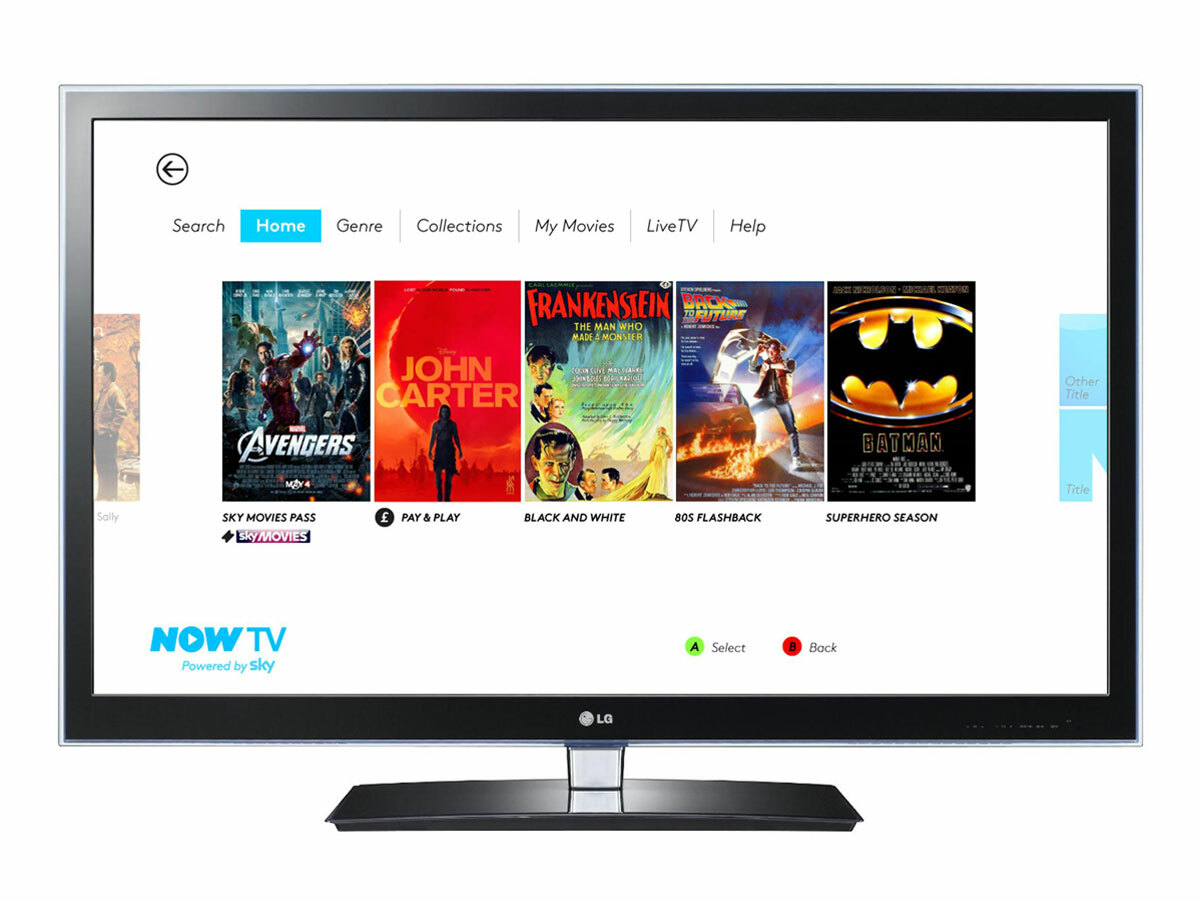 Now TV is already available on the Xbox 360 and coming to the Xbox One