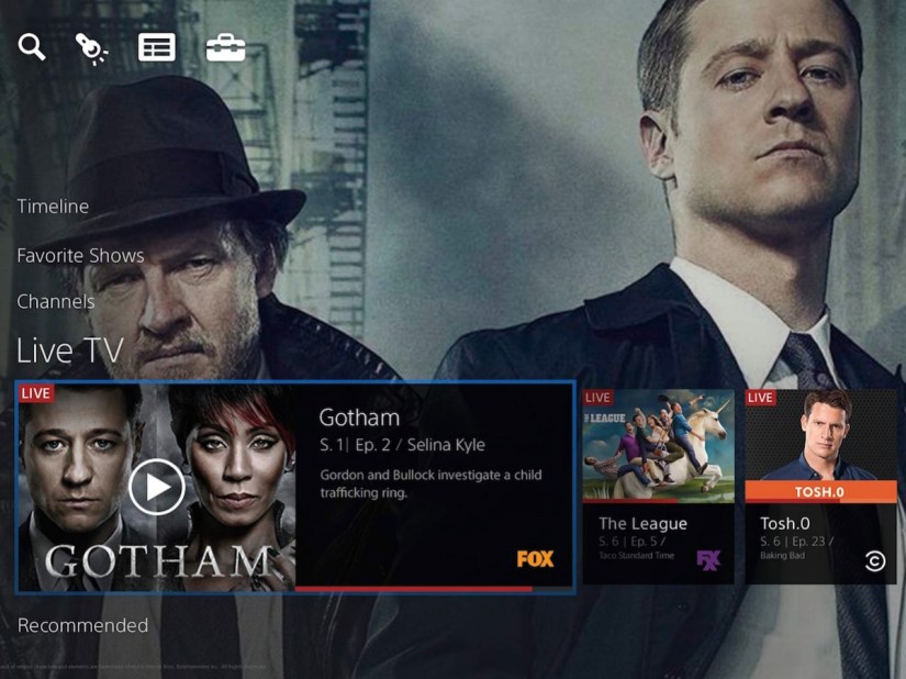 PlayStation Vue is Sony’s console-based answer to cable and satellite TV