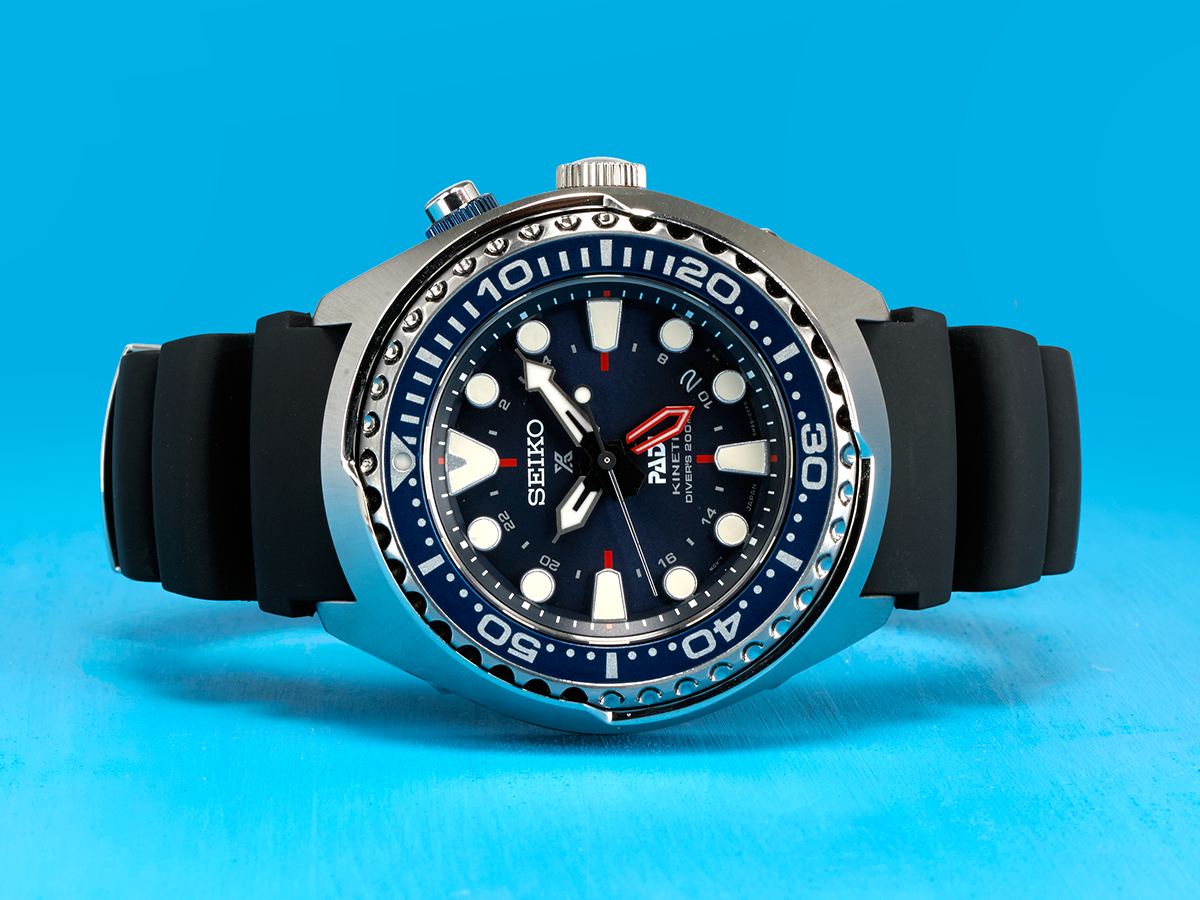 The Deep Sea Diver - Seiko Prospex PADI Kinetic GMT Diver (£500)