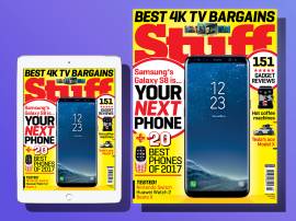 Samsung’s S8, the hottest phones of 2017, plus 4K telly bargains tested in the May issue of Stuff – out now!