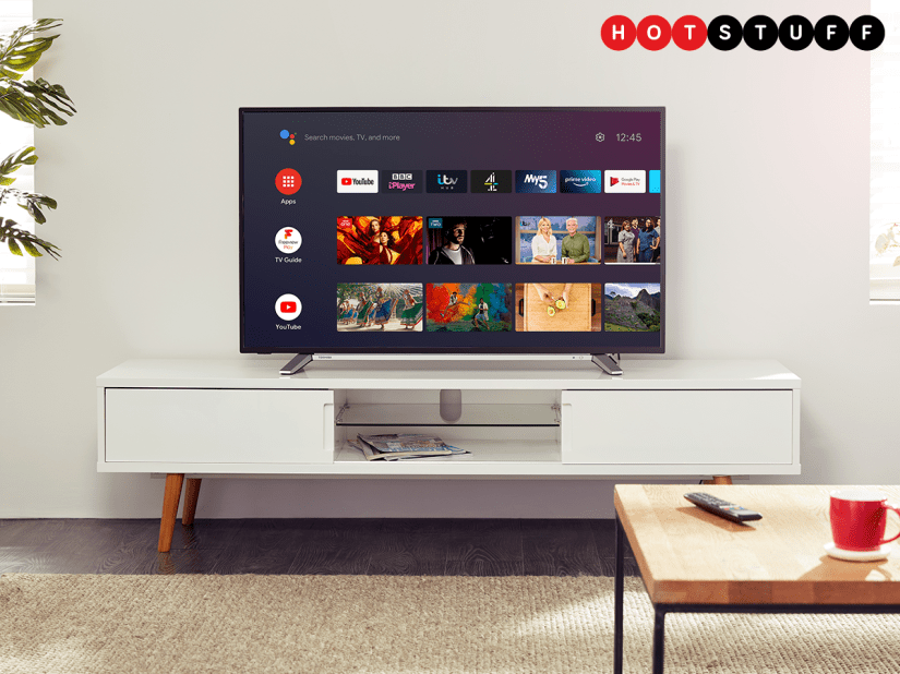 The Toshiba TV UA2B is a mammoth 4K Android Smart TV for under £400