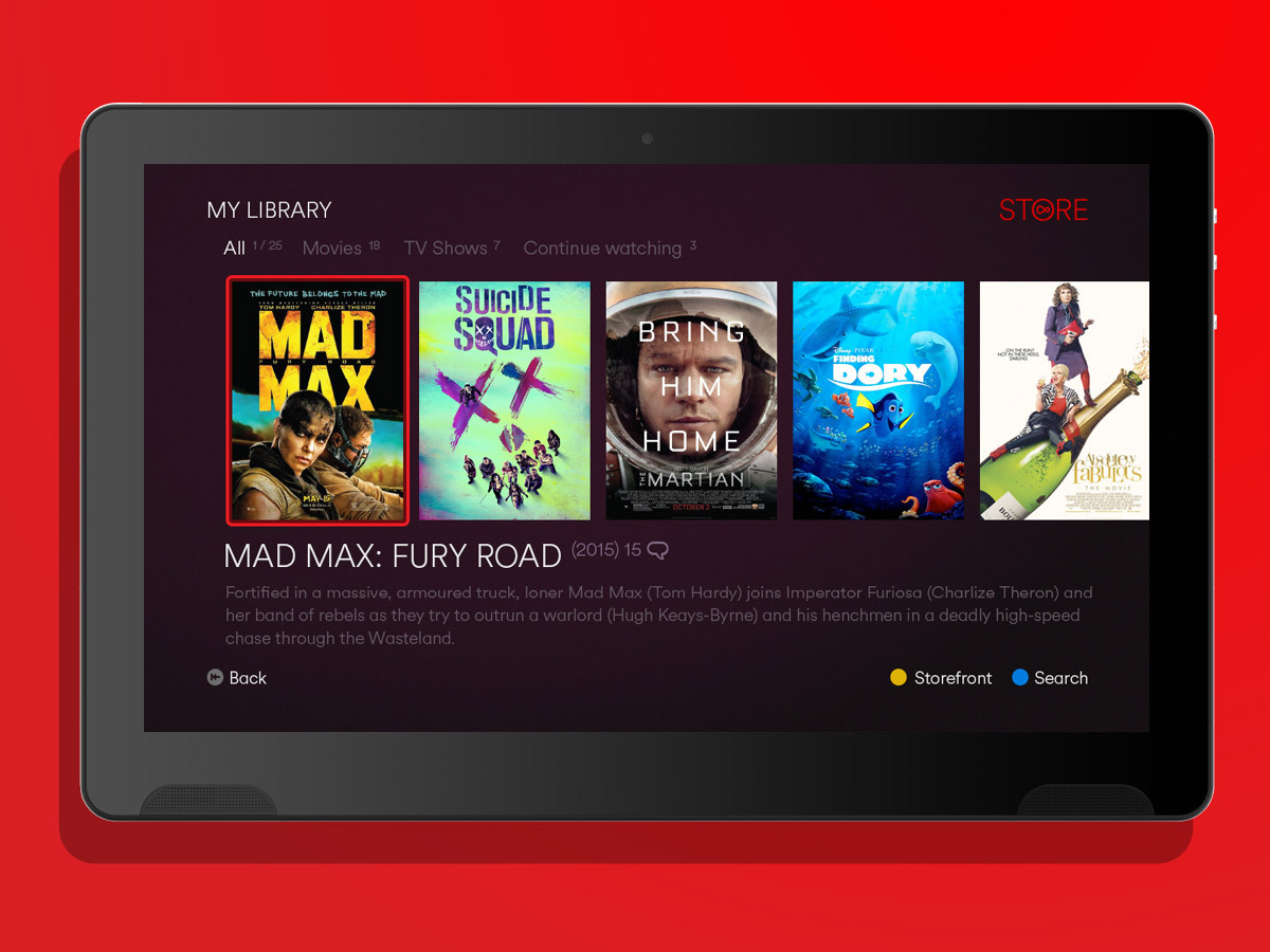 4) It comes with a HD Android tablet