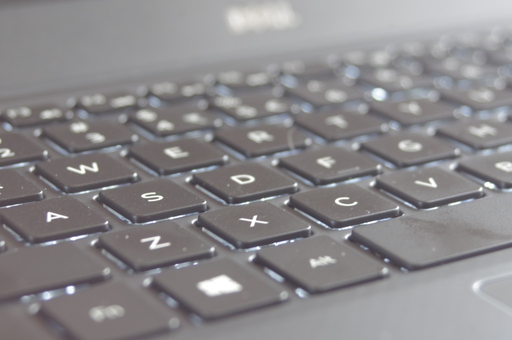 Typing is almost a pleasure