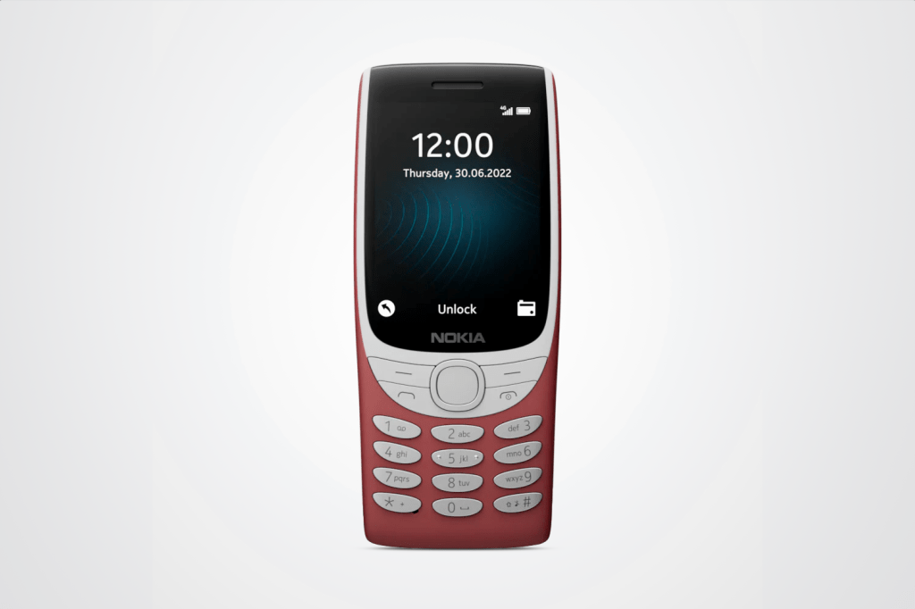 Retro Christmas Gift Ideas: Nokia 8210 feature phone