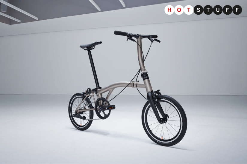 Brompton’s featherweight folding bike weighs less five bags of flour