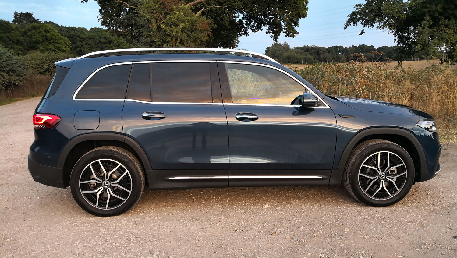Mercedes-Benz EQB review side