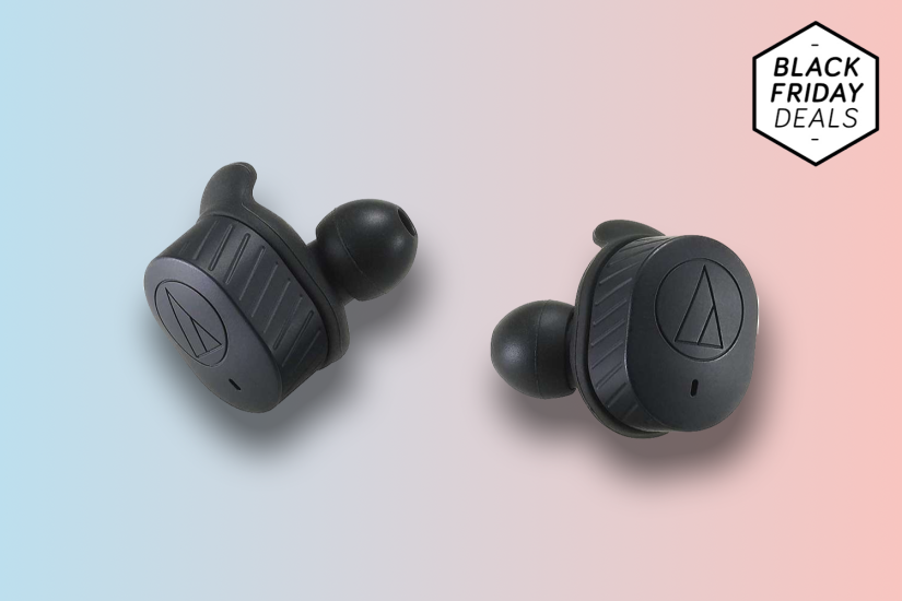 Listen up, Audio Technica’s ATH-SPORT7TW wireless earbuds are 69% off this Black Friday