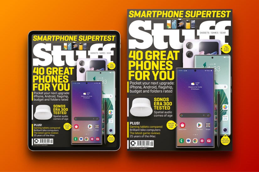 The May issue of Stuff magazine is out now – featuring our smartphone megatest!
