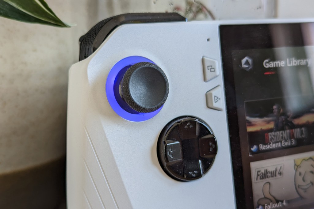 Asus ROG Ally review D pad