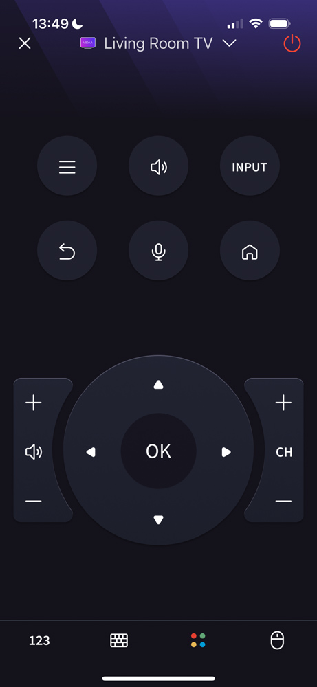 Hisense 65U7QTUK review app controls