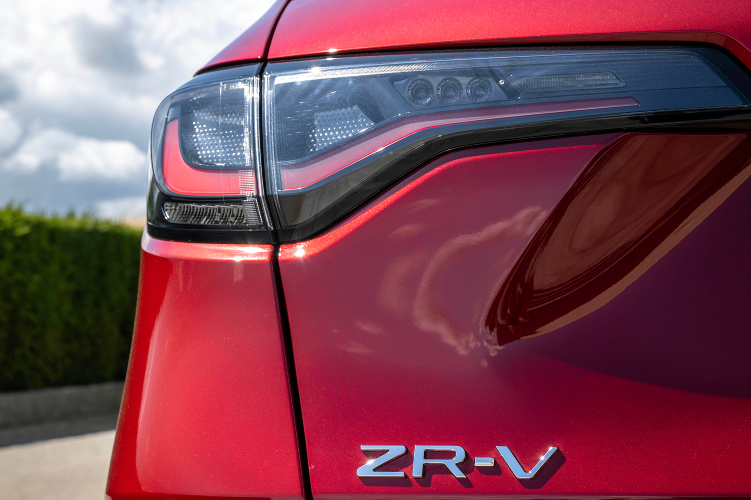 Honda ZR-V review rear lights