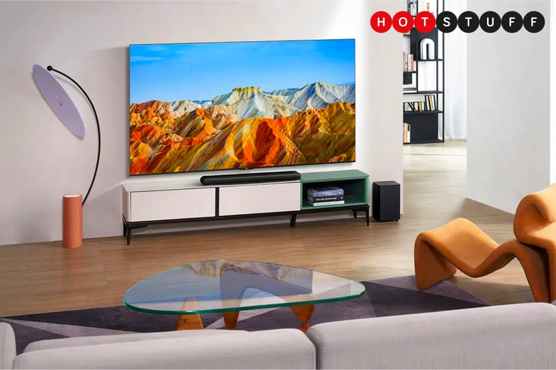 TCL's new P74 telly in living room