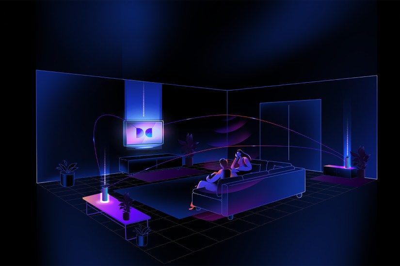 Dolby Atmos FlexConnect enables you to pair extra wireless speakers with your TV