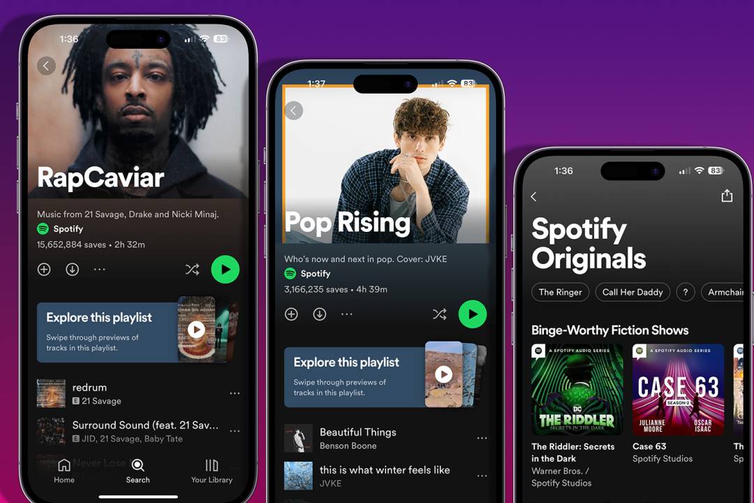 Spotify playlists