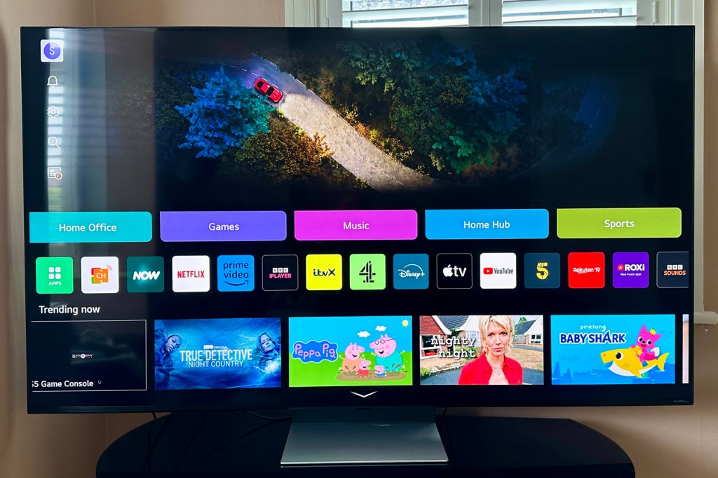 LG 65QNED91T6A review interface