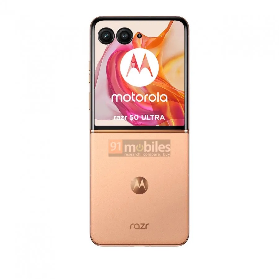 2024 Moto Razr unfolded