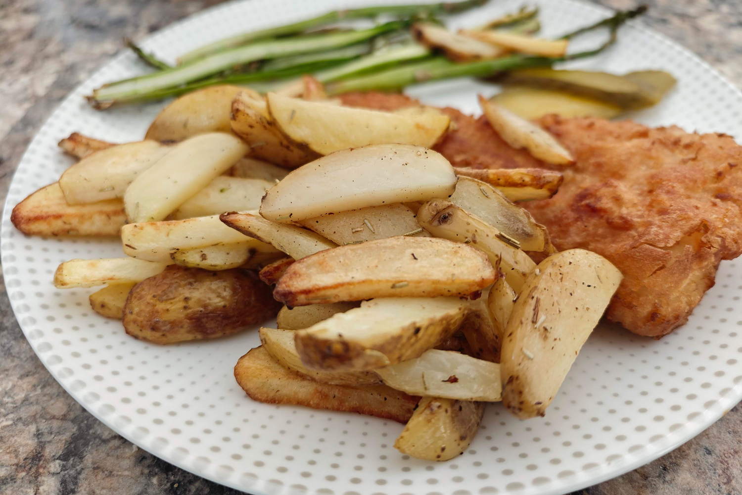 Sharp Dual Drawer Air Fryer review potatoes