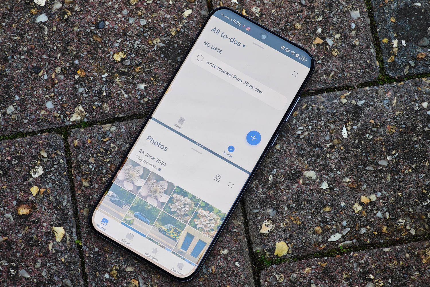 Huawei Pura 70 Ultra split view