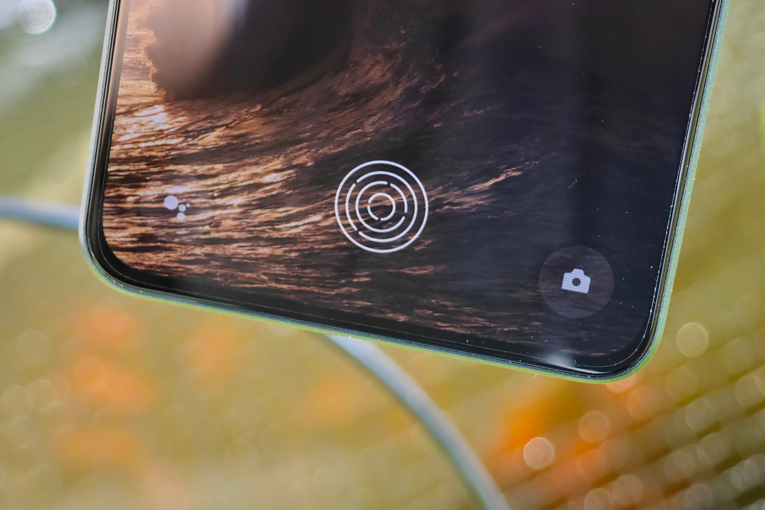 Oppo Reno 11 F review fingerprint sensor