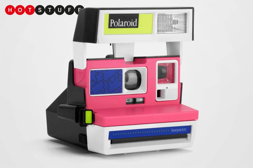 This special edition Polaroid is a neon-soaked 80s throwback