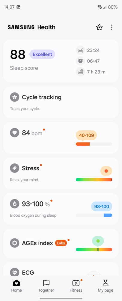 Samsung Galaxy Watch Ultra review Samsung health