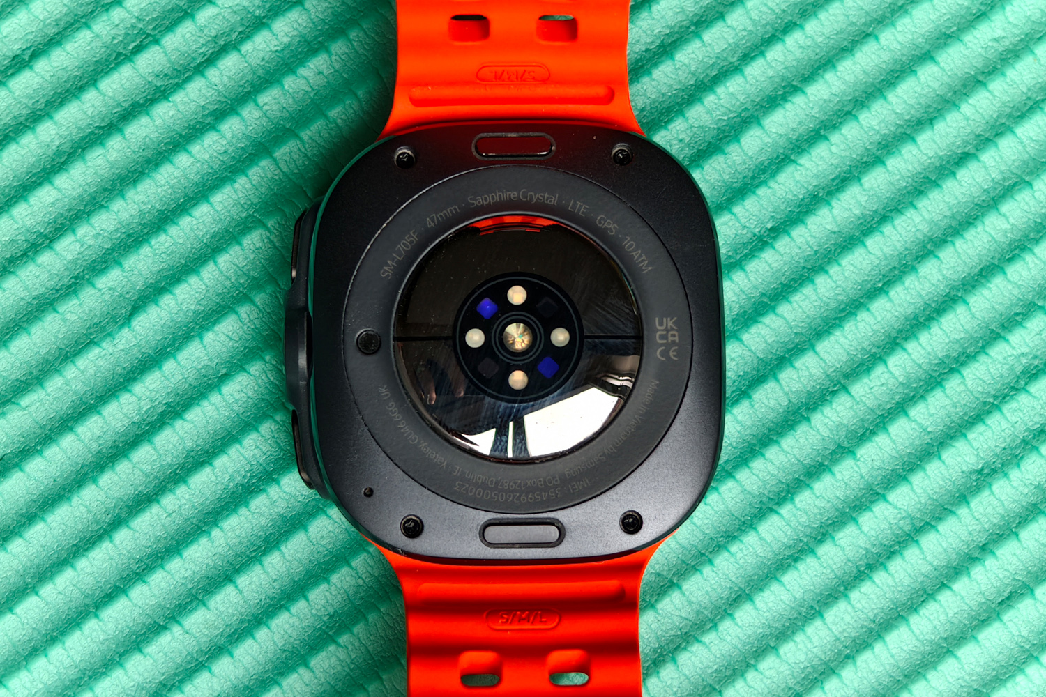 Samsung Galaxy Watch Ultra review heart rate sensor