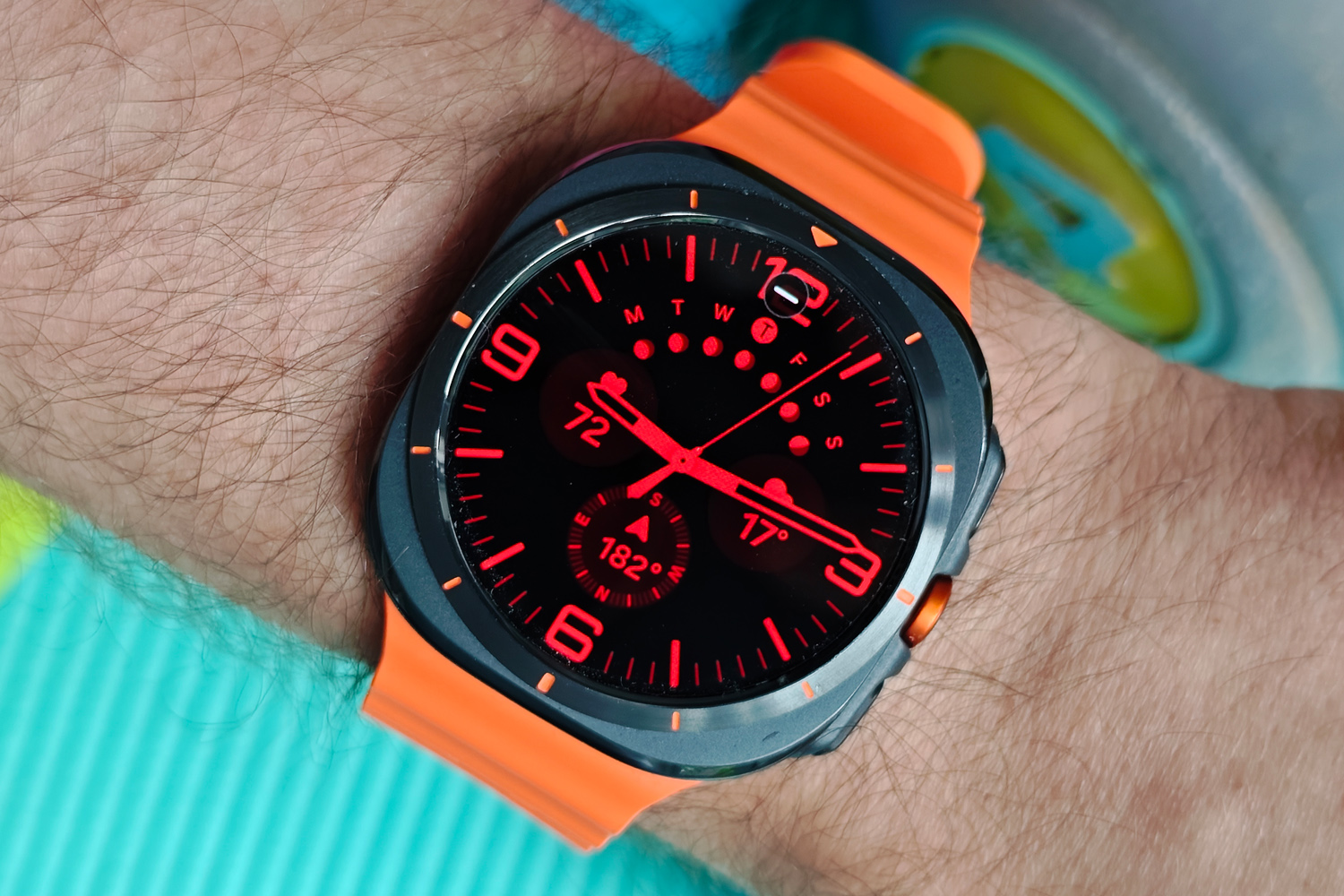 Samsung Galaxy Watch Ultra review night mode