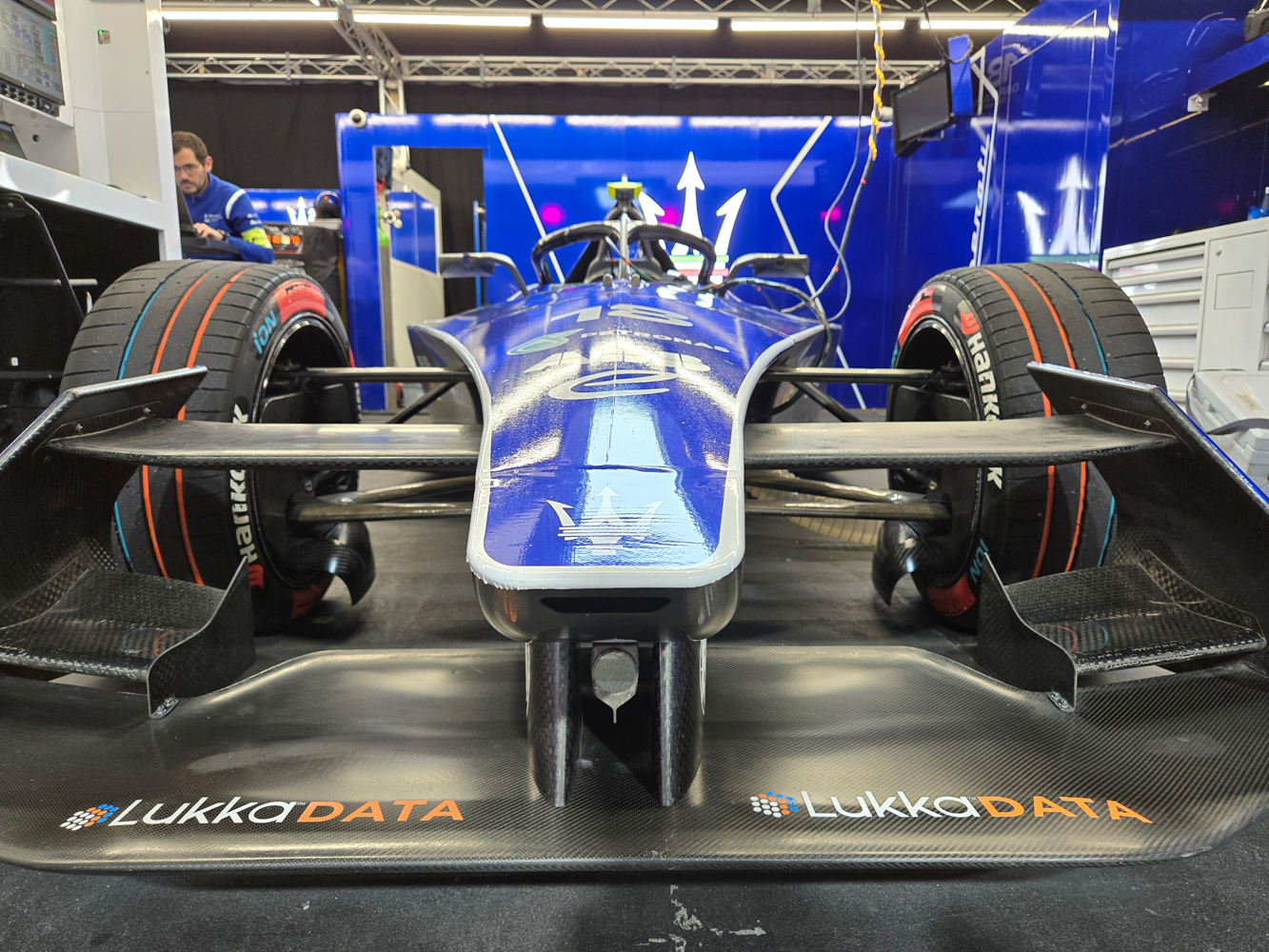 Samsung Galaxy Z Flip6 Formula E closeup
