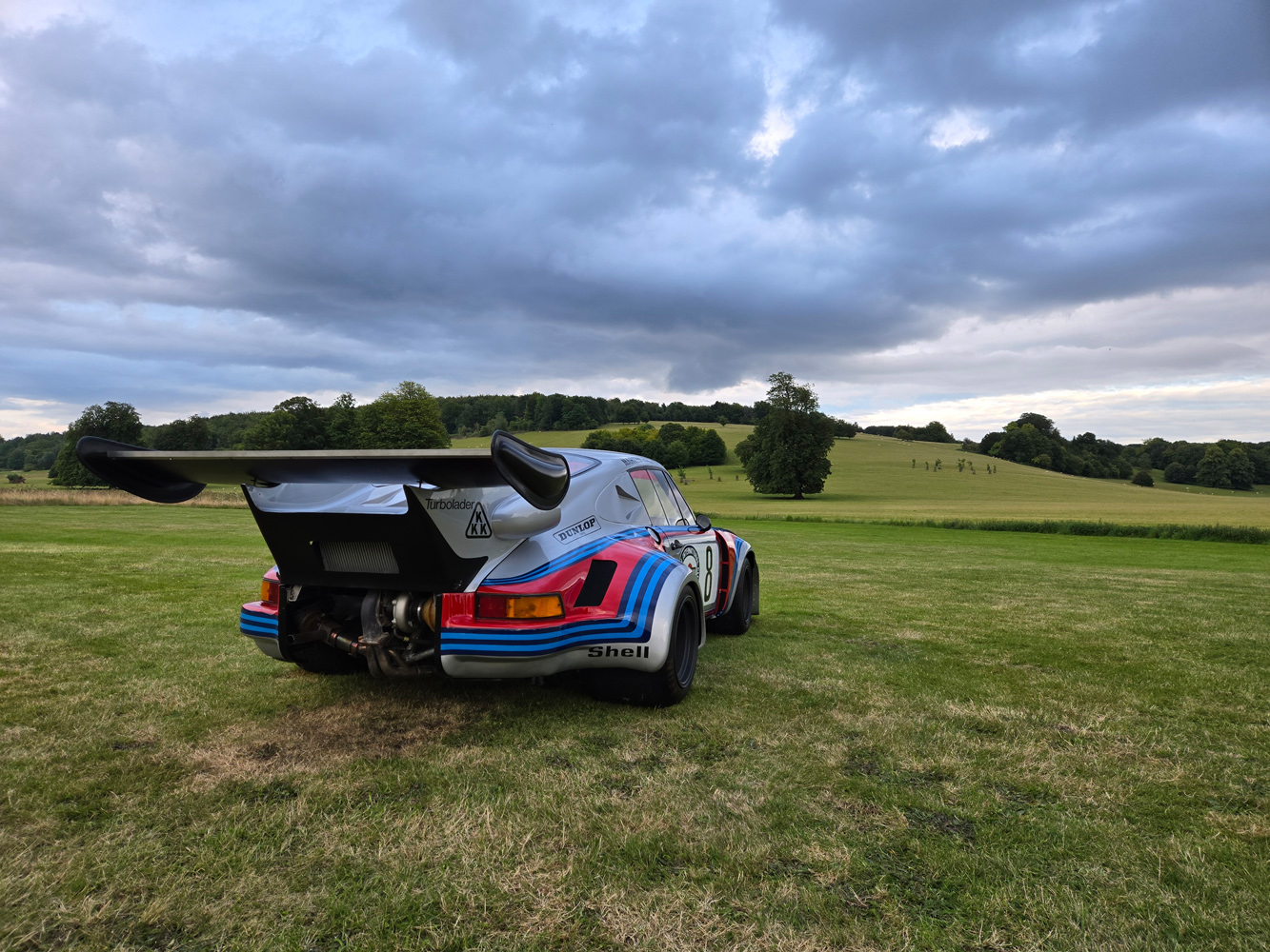 Samsung Galaxy Z Fold6 camera samples Porsche 911 RSR Turbo