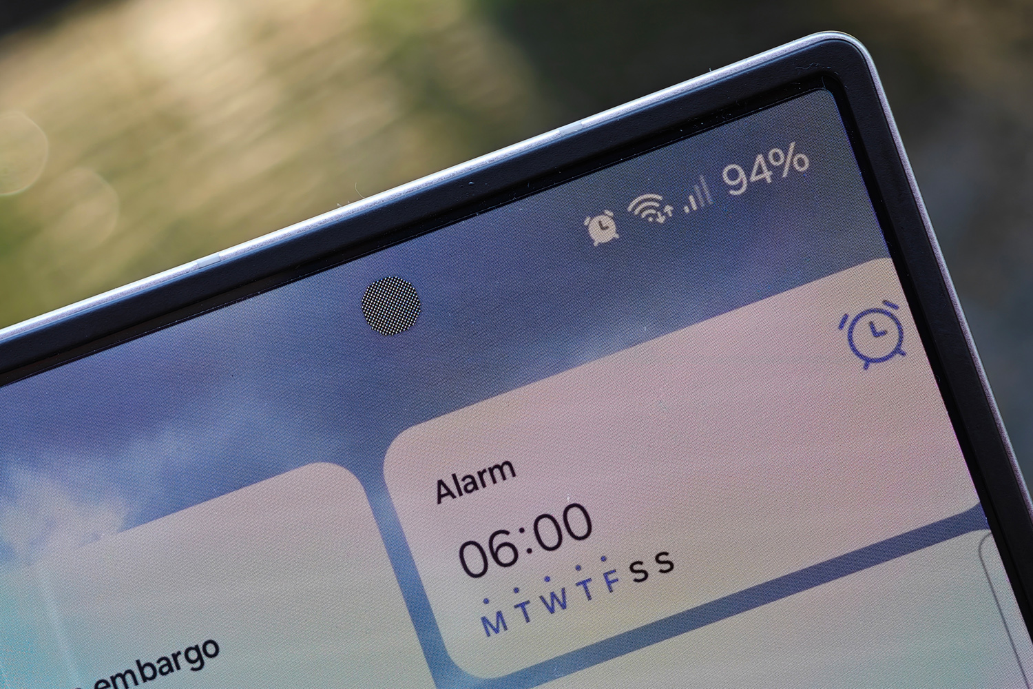 Samsung Galaxy Z Fold6 review inner camera