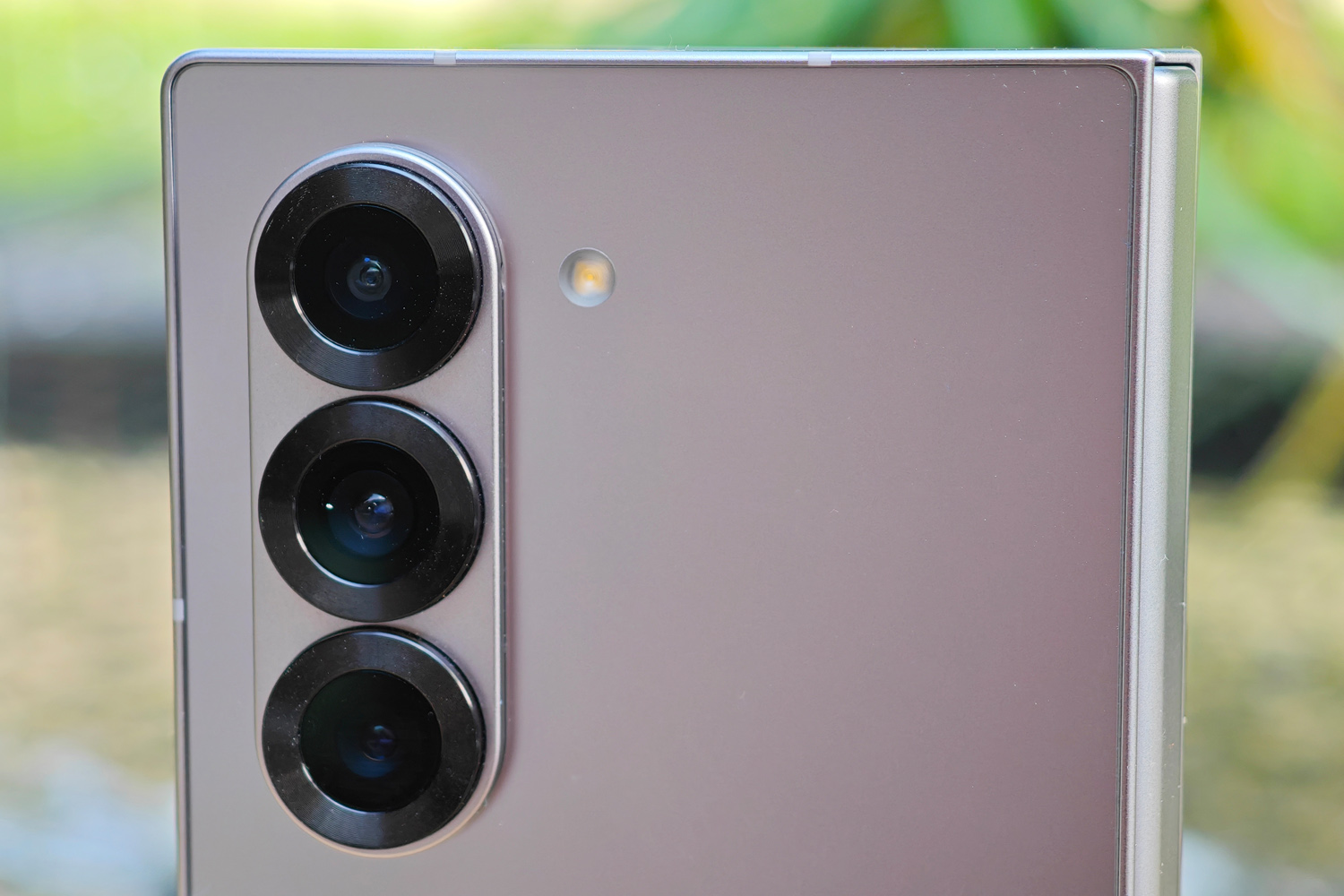 Samsung Galaxy Z Fold6 review rear cameras