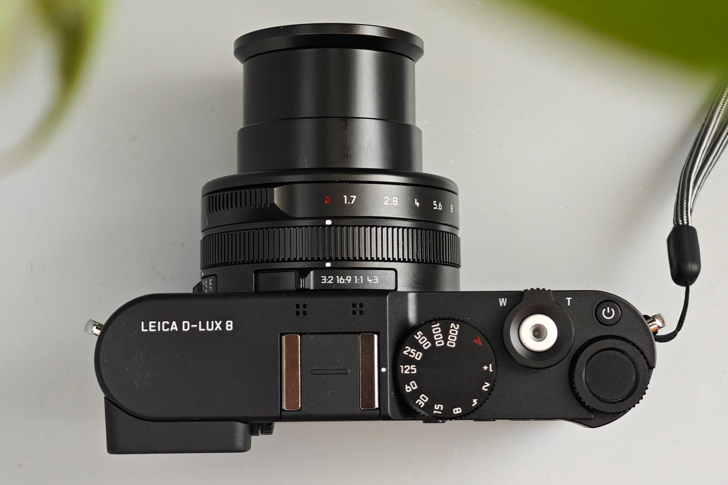 Leica D-Lux 8 review top plate