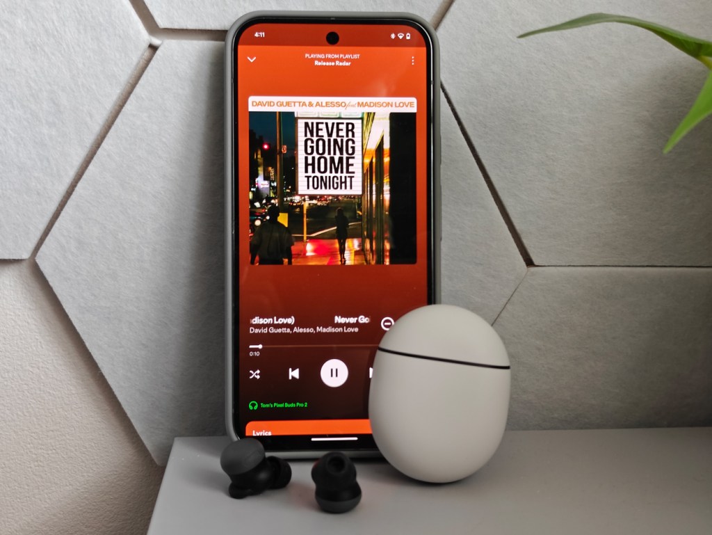 Google Pixel Buds Pro 2 review listening 3