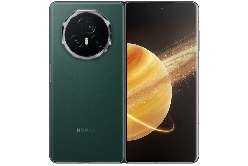 Honor Magic V3 on white background