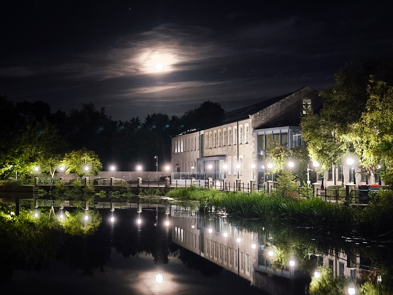 Xiaomi 14T Pro camera samples night river telephoto