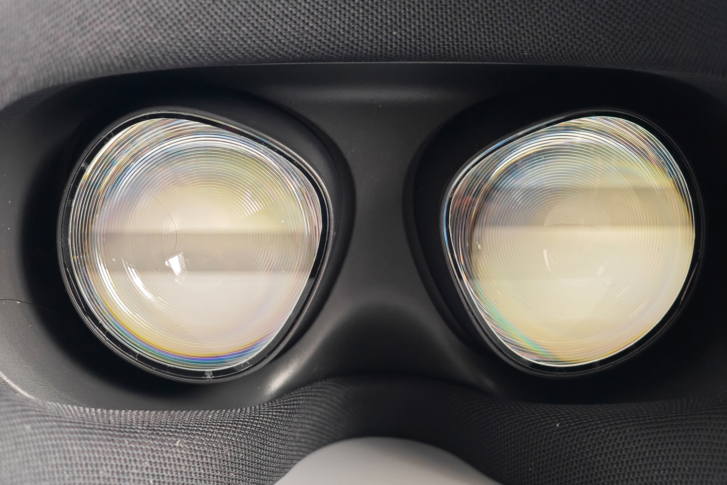 Meta Quest 3S review fresnel lenses