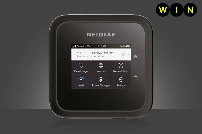 WIN 1 of 2 Nighthawk M6 Pro mobile hotspot 5G routers worth £800 each