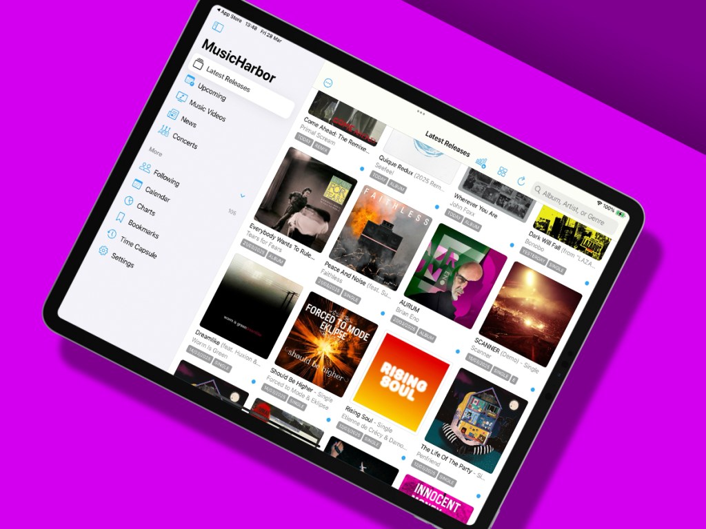 MusicHarbor for iPad