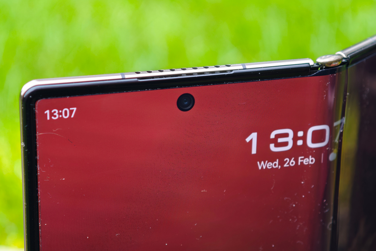 Huawei Mate XT Ultimate review front camera