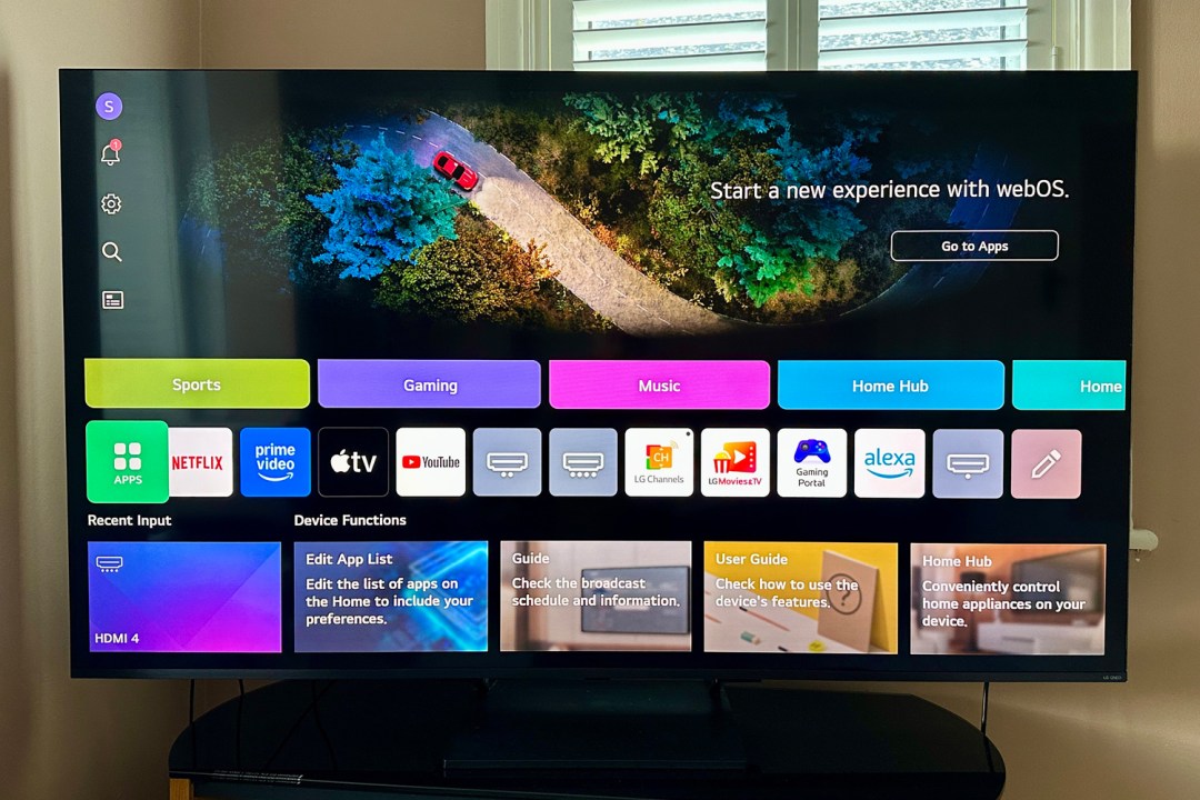 LG 65QNED93 review smart TV