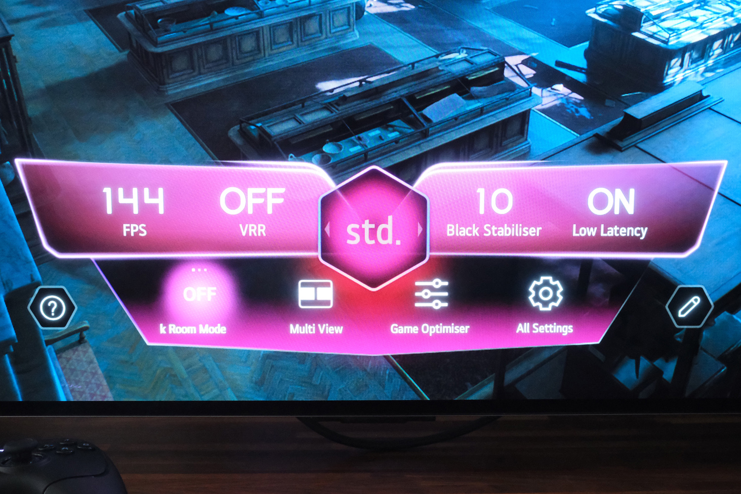 LG C5 OLED 42in review Game bar